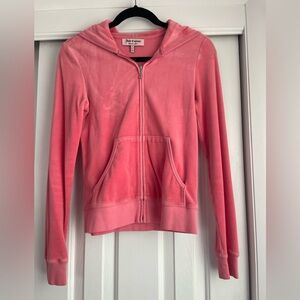 Juicy Couture Pink Velour Hoodie